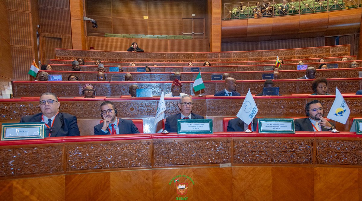 Burundi_senat's tweet image. 1/2 #Burundi: Dans l'avant-midi de mercredi 8 avril 2026, au Royaume du #Maroc, à #Rabat, le Président du @Burundi_senat, Très Hon.Gervais NDIRAKOBUCA a pris part aux cérémonies d’ouverture de la Conférence des Associations des Sénats d'Afrique (ASA en sigle), organisée sous le