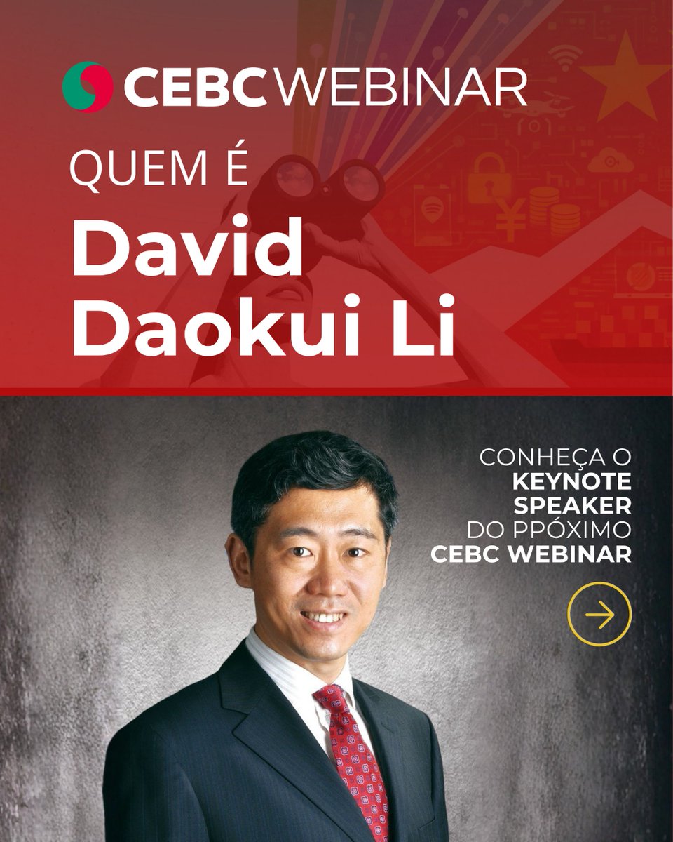 cebc_brasil's tweet photo. Um dos principais nomes do debate econômico na China estará no próximo CEBC Webinar! 👇🧶
🔗Inscreva-se: https://t.co/eD3Ws4vczY
#CEBC #China2030 #EconomiaChinesa #Geopolítica #Webinar https://t.co/TKabQsGwvq