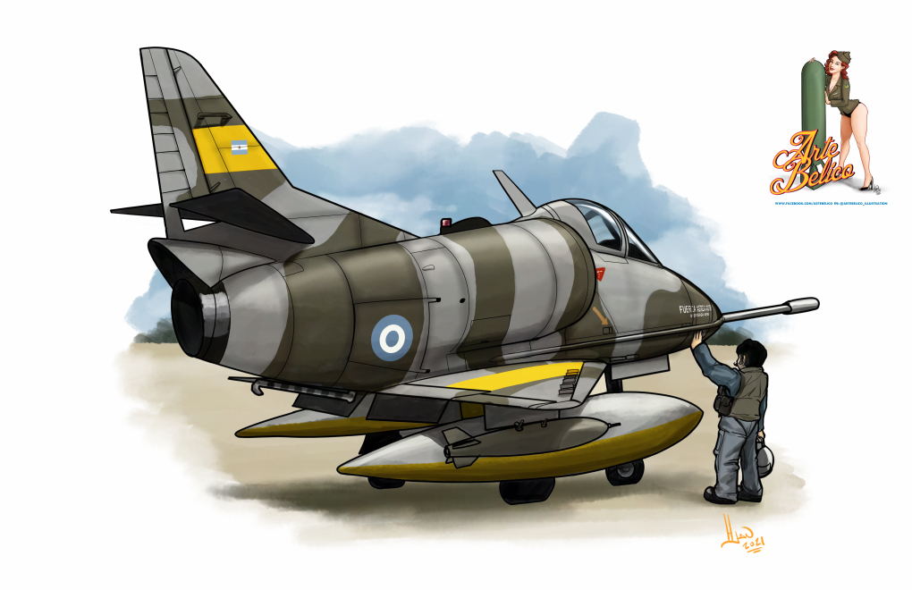hansclaw's tweet image. Buenos dias! Super deformed chiqui Douglas A-4  Skyhawks #cartoon #chibiart #eggplanes