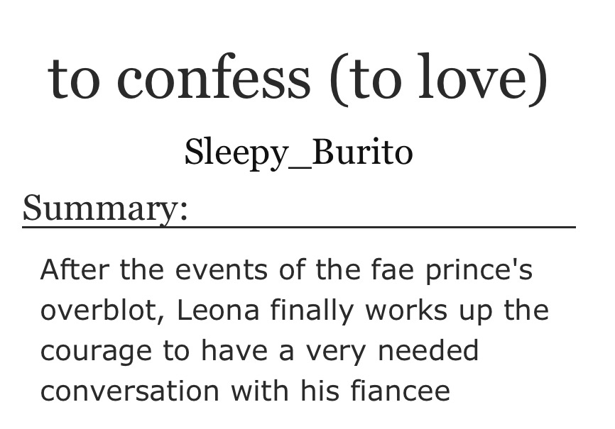 Sleepy_Burito's tweet photo. #leoide 🦁💀arranged marriage au
Part 7 chapter 2 (finale part of the main story)
It’s here!!! sorry it took a while I was hit with some bad writers block
As usual I h/c Idia as tfem and use she/her for her in this so don’t like don’t read
🔗https://t.co/p8vij9UJ2o https://t.co/0alz7a1fiy
