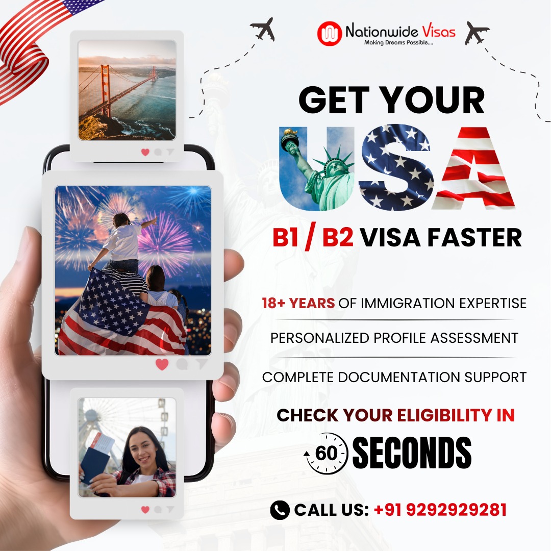 nationwidevisas's tweet image. Get your B1/B2 Visa faster!

✔️ 18+ years of expertise
✔️ Profile assessment + documentation support
✔️ Smooth &amp;amp; guided process

Check eligibility in 60 seconds
🔗 nationwidevisas.com/free-consultat…

#USAVisa #B1B2Visa #VisaHelp #Nationwidevisas