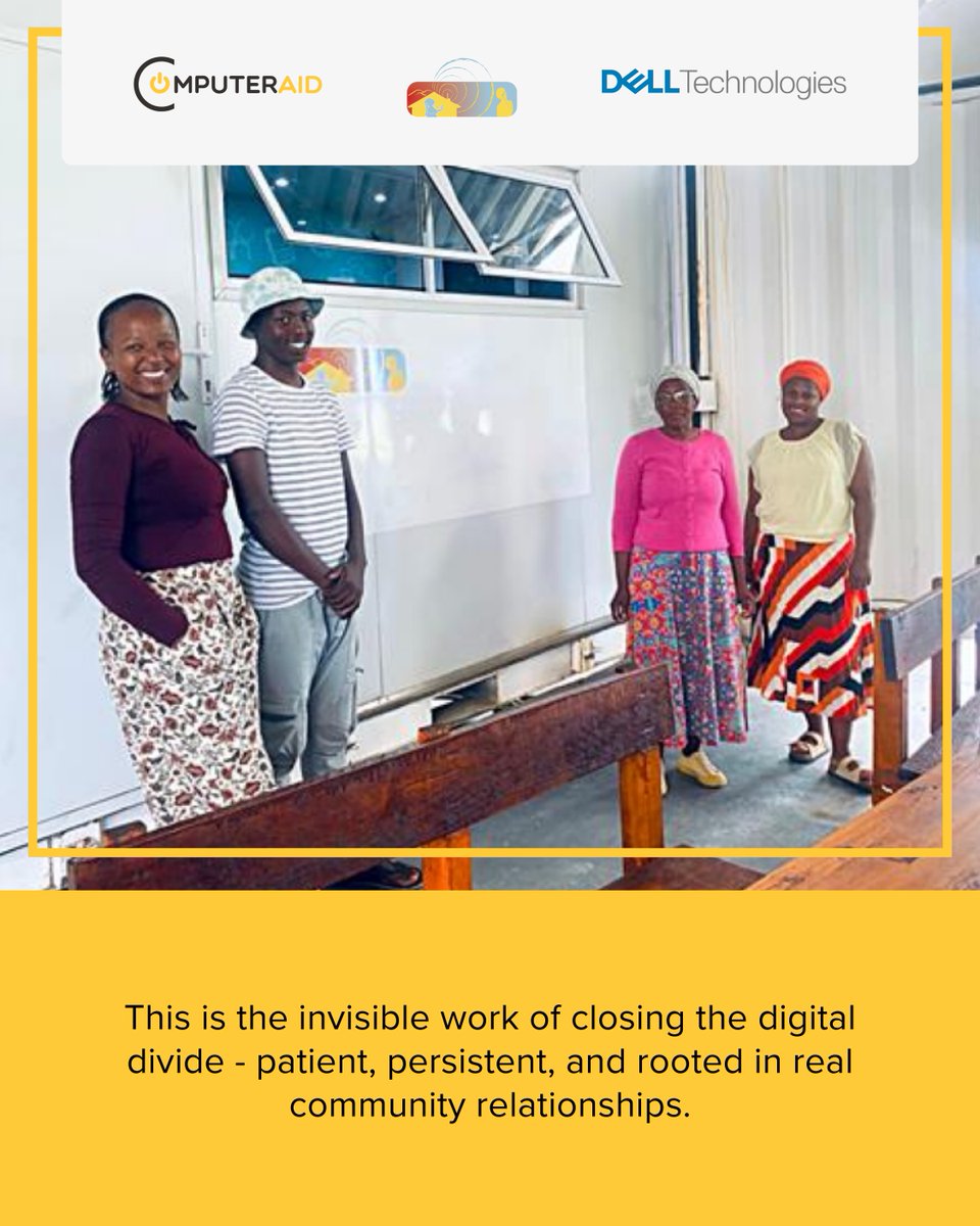 Computer_Aid's tweet image. Through Computer Aid, @DellTech, @Utelize, and @ZenzeleniNet, 120 refurbished laptops are being provided to the Mankosi community at reduced cost, funding digital skills, CV support, and free access for those who need it most.

Read more: f.mtr.cool/htfzlwvpnb

#TechForGood #CA