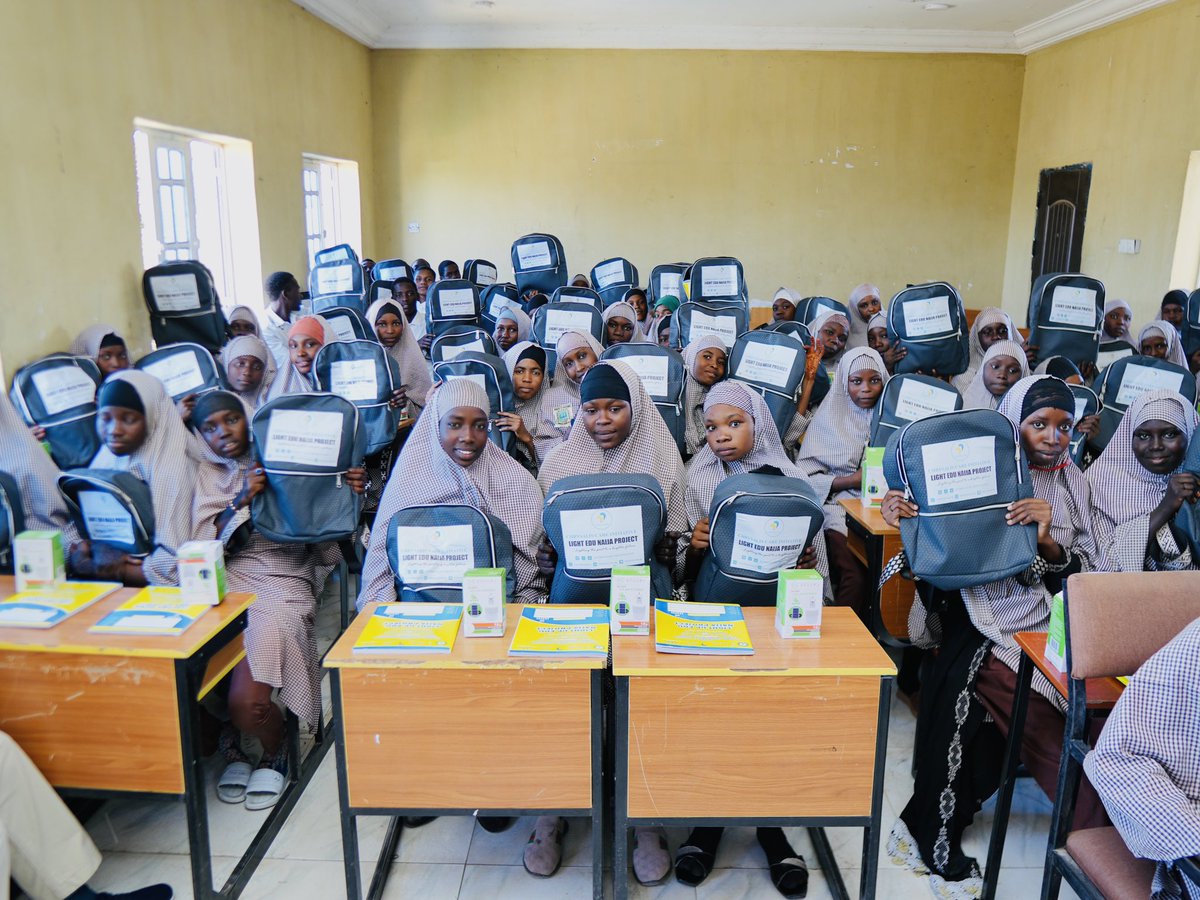 Street2School's tweet photo. You cant talk about girls’ edu w/out fixing the conditions that determine whether girls can stay, learn, &amp; succeed.

We are addressing barriers for 50 IDP girls, like WAEC cost, study materials &amp; Solar lamps to enable study after dark

Access + The right conditions matter. https://t.co/ctz8qIlp7Z