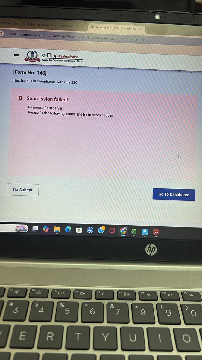 sunita007's tweet photo. @IncomeTaxIndia 

How can you compliant when the site is stopping you to do the same . Trying since morning unable to file 146 . Ease of business or headche of business https://t.co/Sm5VduYbwW