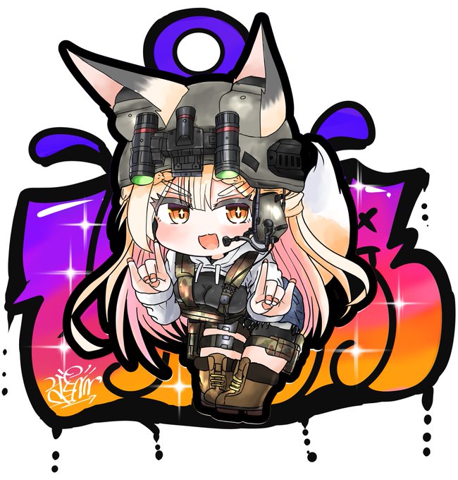 デフォルメライラちゃんを描きました!
ちっちゃくてもかわいい!! 