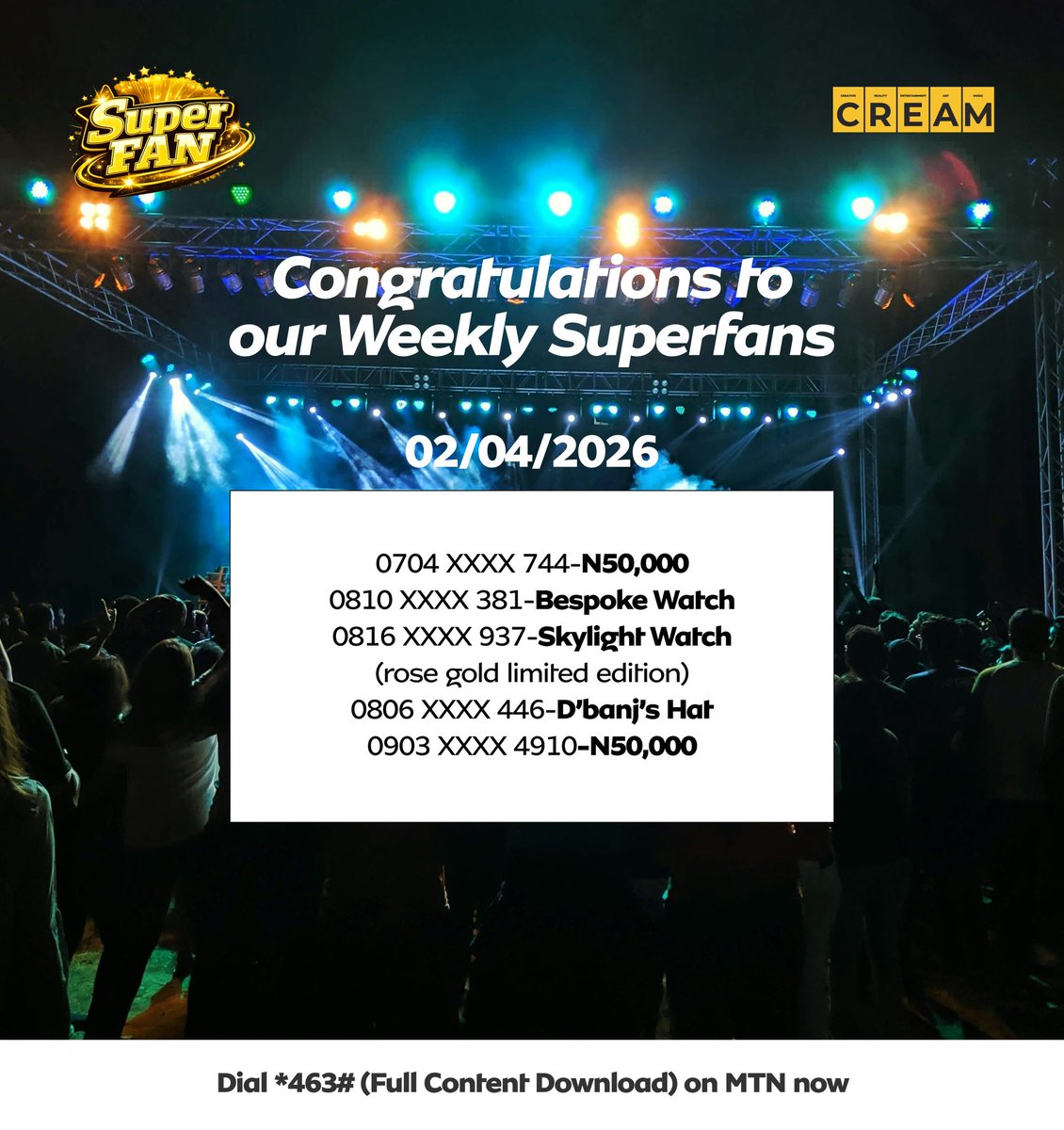 THE CREAM PLATFORM tweet media