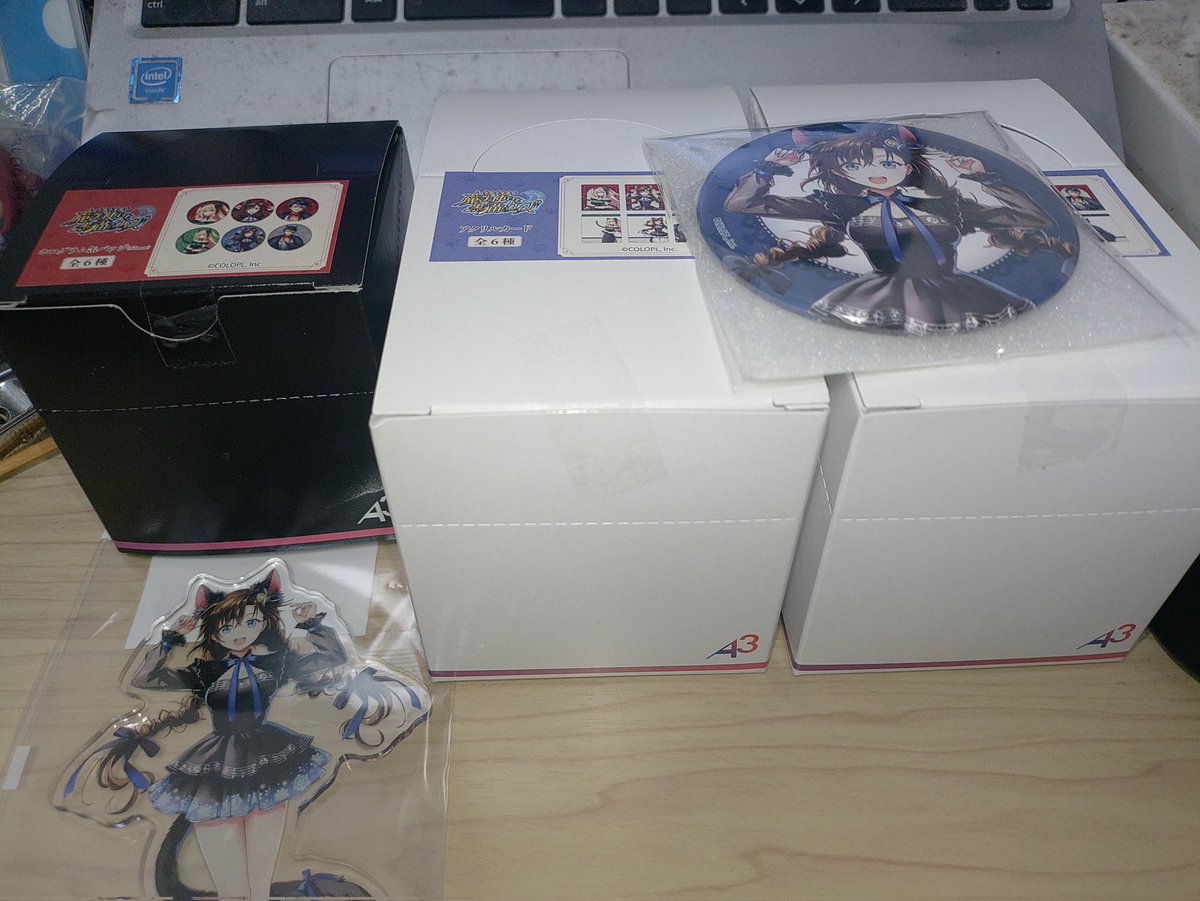 届きました なんか普通に注文間違えてたの笑う。