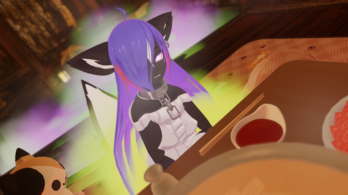 走るデコイsinnto🐺🧪＆ネガシィ🦨💜@ケモノ系Vtuber tweet media