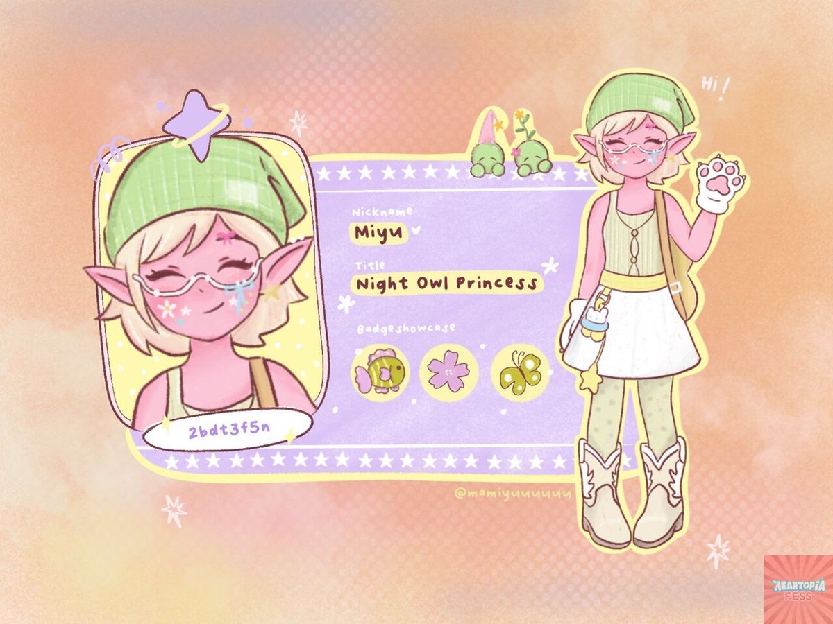 Heartopia Fess tweet media