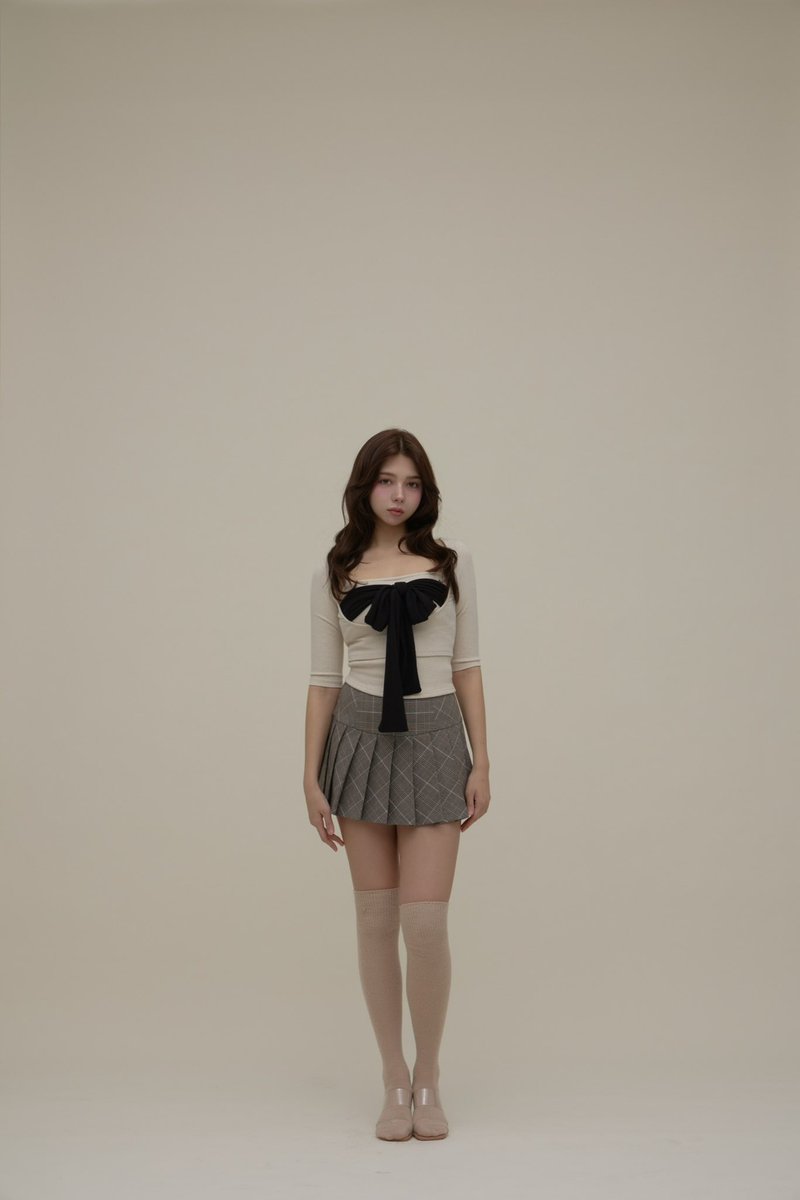 トップス Stella ribbon tops andmary ANDMARY】Stella ribbon tops