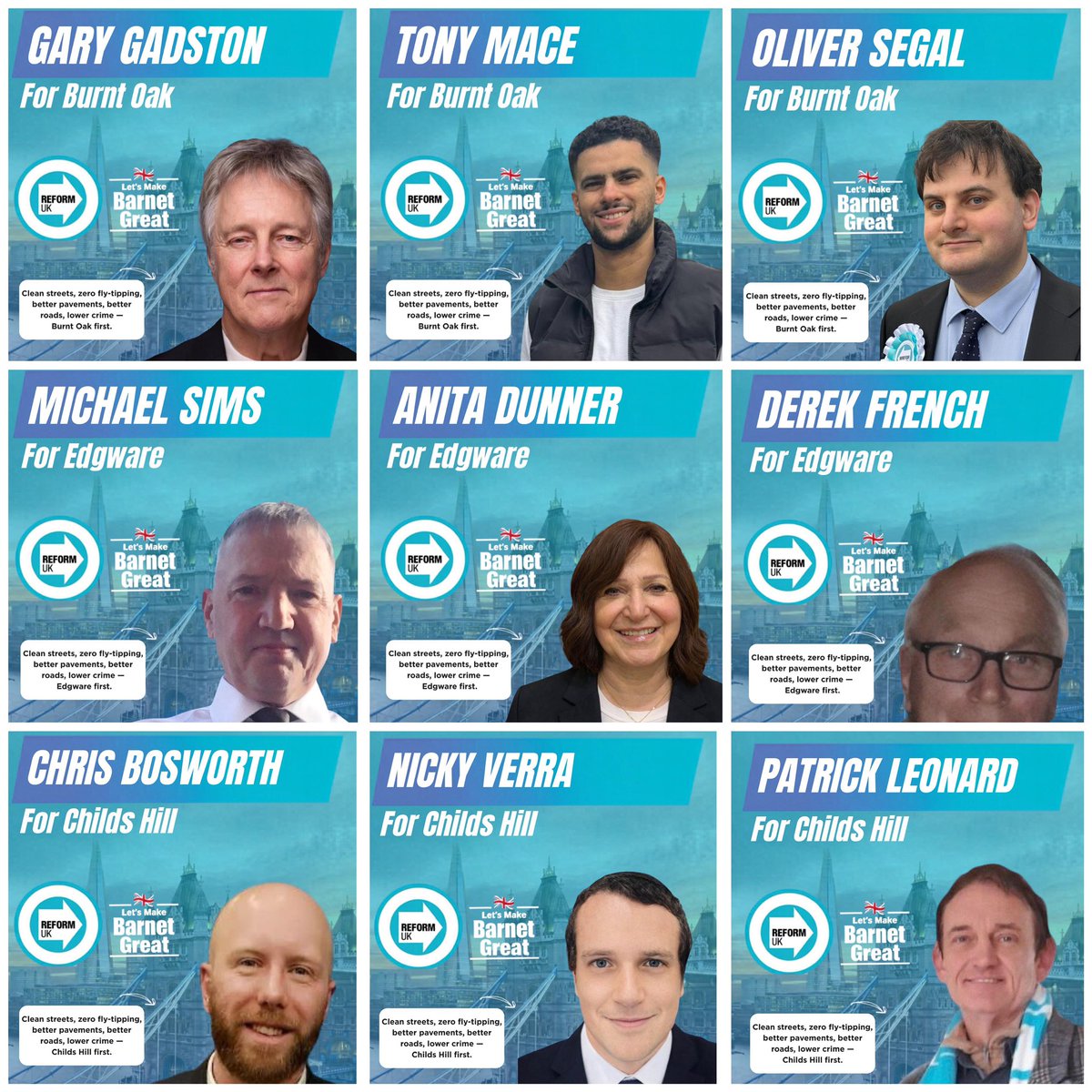 REFORM UK (BARNET) tweet media