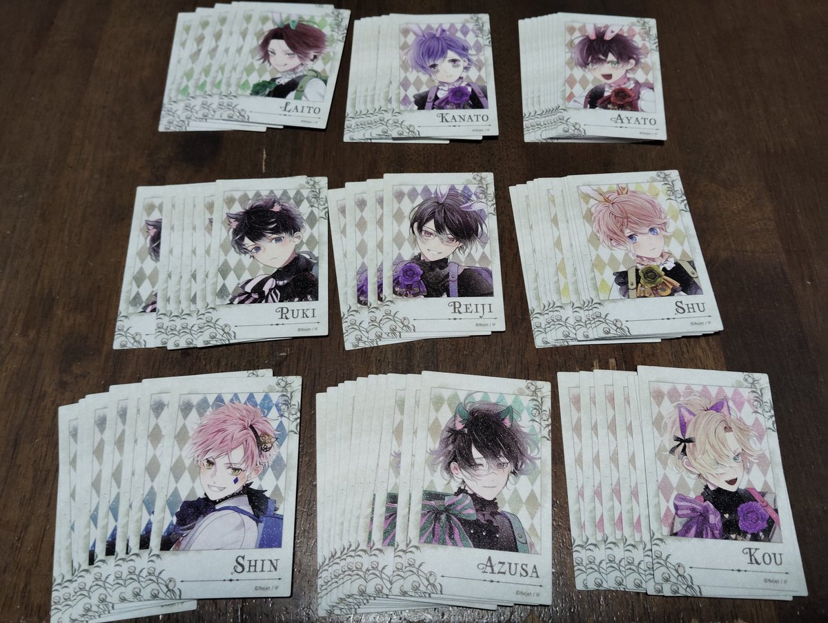 sakamakinonoeru's tweet photo. [交換] DIABOLIKLOVERS ALICE IN MILLENNIUM DREAM ポラカ ディアラバAIMD

譲 画像

求 引きユーマ、引きカルラ

アップ⇔引き可能

お気軽にお声掛けください🙇‍♀️ https://t.co/34QYGfrKAX