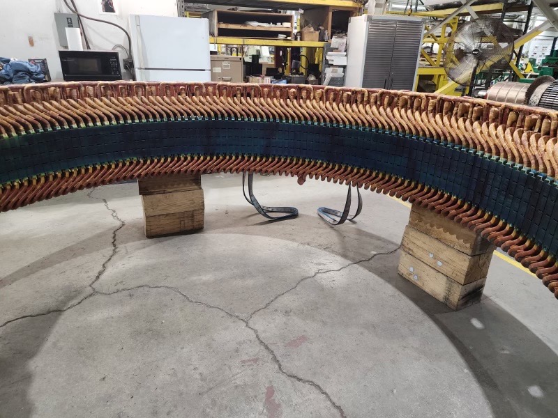 SmithServicesWV's tweet photo. Smith Services™ is working on a 1375KVA generator (240rpm)—replacing the bearing shaft fits and adjusting the sleeve bearing bores clearance. Learn about our capabilities repair: https://t.co/9VauqSsRXM

Come back in May for the latest project updates!

#electricmotor #generator https://t.co/LNwJBeMM8O