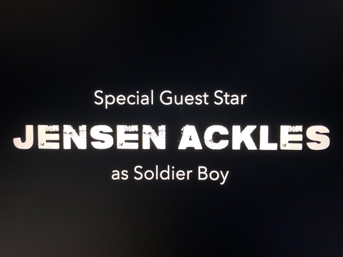 acklesbitch's tweet image. “Special guest star” my boys a star 👏🏻🥲#theboys