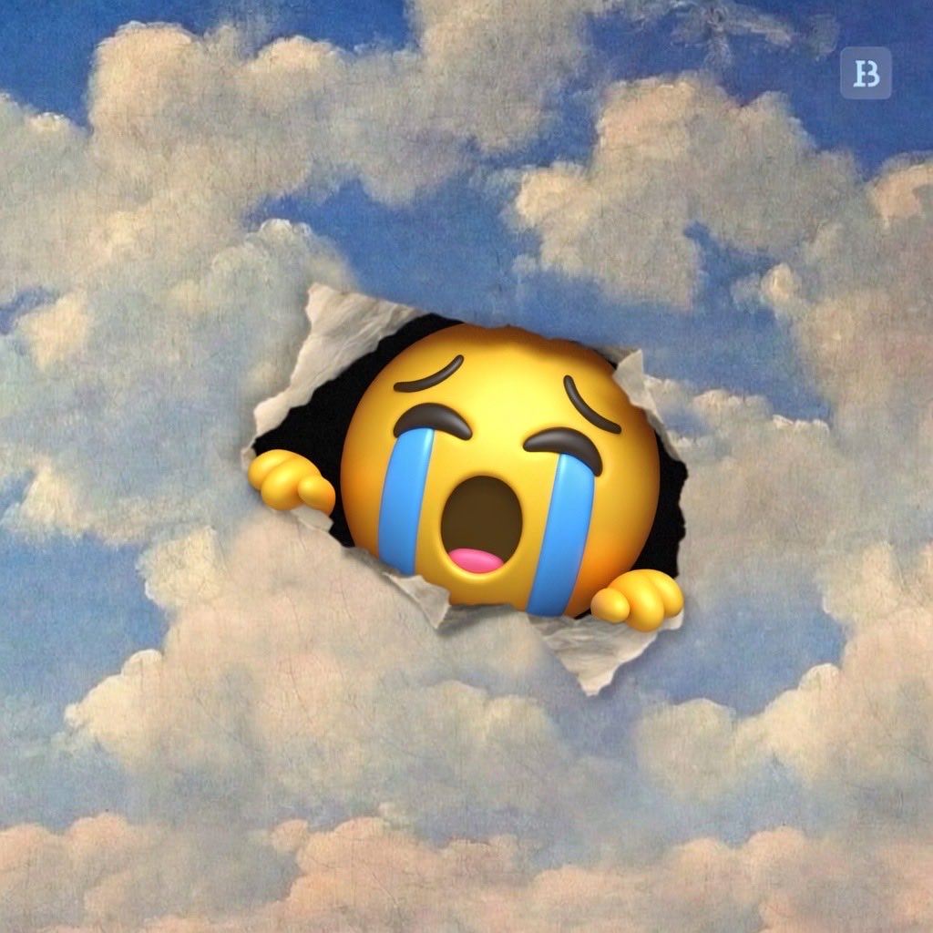 $crying is everywhere…… literally 😭☁️