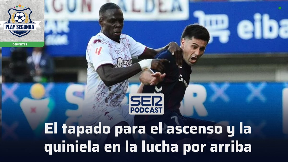 PlaySegunda's tweet photo. ⚽️👀 25x11 | ¡NUEVO EPISODIO YA DISPONIBLE DE #PLAYSEGUNDA! 🙌 #DaleAlPlay ⏯️
🫣 Descubrimos al gran tapado por el ascenso ⚠️
🔝1⃣✖️2⃣ Análisis de la lucha por arriba, hacemos la quiniela con la #TertuliadeSegundones...
🎧 @OscarEgido y @joseaduro
https://t.co/L59rzpc6xv https://t.co/RNmnDc3yy8