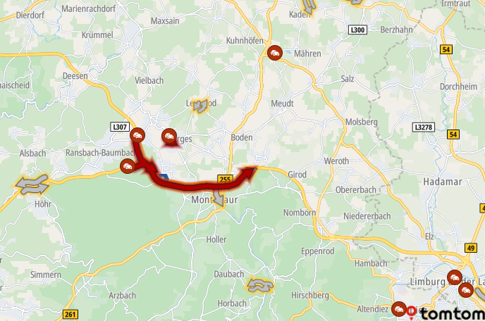 ANWBeuropa's tweet image. +45 min. op de #A3 Keulen ► Frankfurt bij Montabaur. ⚒️
#Duitsland