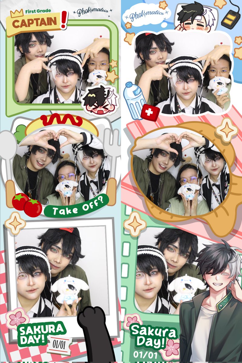 zheavenchy's tweet photo. Belakangan ini hectic banget ngurusin semester akhir disambi komisan, tapi aku sempetin mampir Sakura Birthday Event dan photoframe eventnya @FUNNNNRIN bareng oomfies🥹💝🌸 I'm so happy bisa napas sejenak dan ketemu sama banyak temen-temen https://t.co/5Pcqvu7QXM