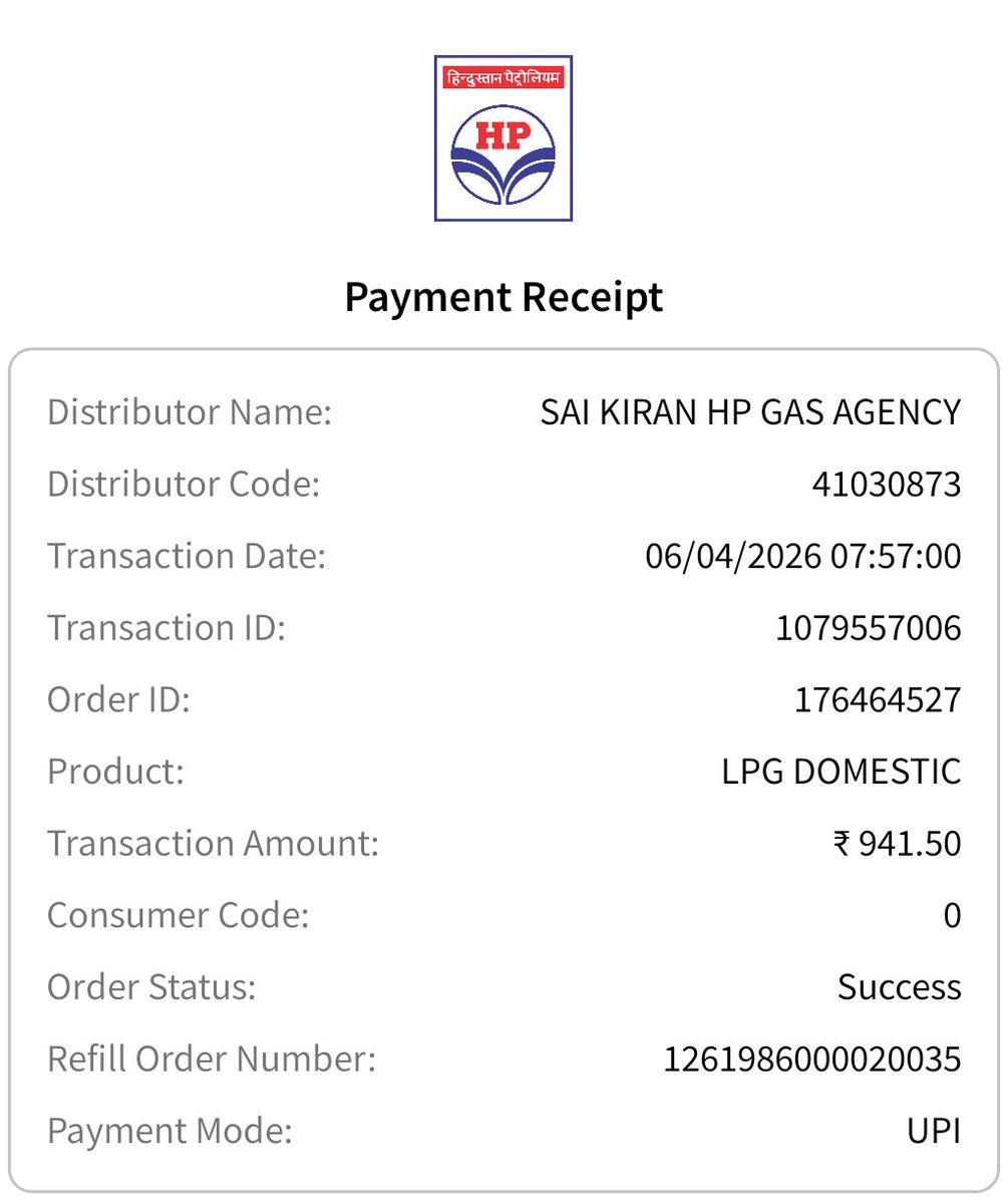 vedavyas0's tweet photo. @HPCL I need LPG on urgent basis, requesting team to please resolve and delivered within 2-3 days. https://t.co/wNJcaule7Z