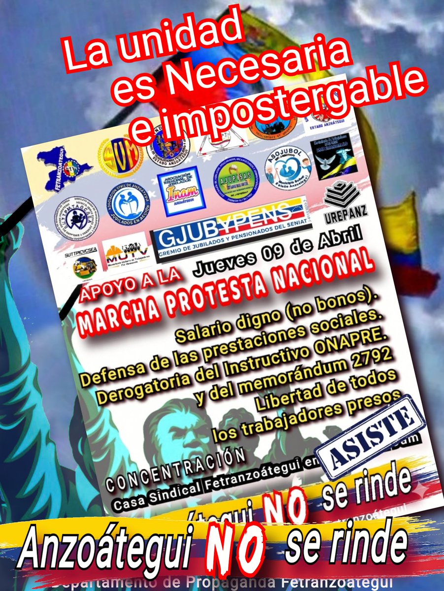 Fetranzoategui's tweet photo. MAÑANA JUEVES 09/04 https://t.co/yinRGGJJxk