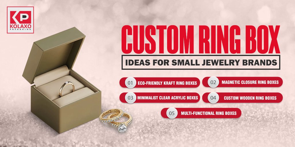 kolaxopackaging's tweet image. Hey jewelry makers! If you've ever wondered how to make your packaging feel more you, our published blog covers 5 custom ring box ideas perfect for small brands. 

𝐕𝐢𝐬𝐢𝐭 𝐖𝐞𝐛𝐬𝐢𝐭𝐞: kolaxopackaging.com
.
#kolaxopackagingUSA #CustomPackaging #packagingtips #Packaging