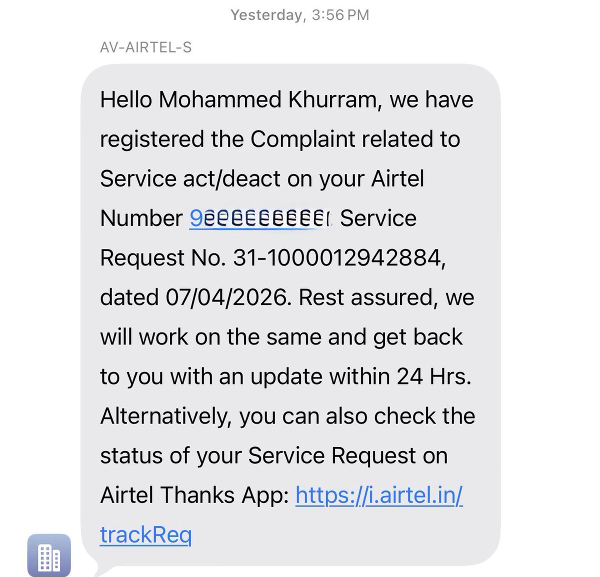 infomubashir's tweet image. Hello @airtelindia what happened to my complaints about service, in last 4 month I have requested number of time, yesterday during the call with your executive he generated registered complaint number and asked for 24 hours but issue still not resolved, kindly take this tweet