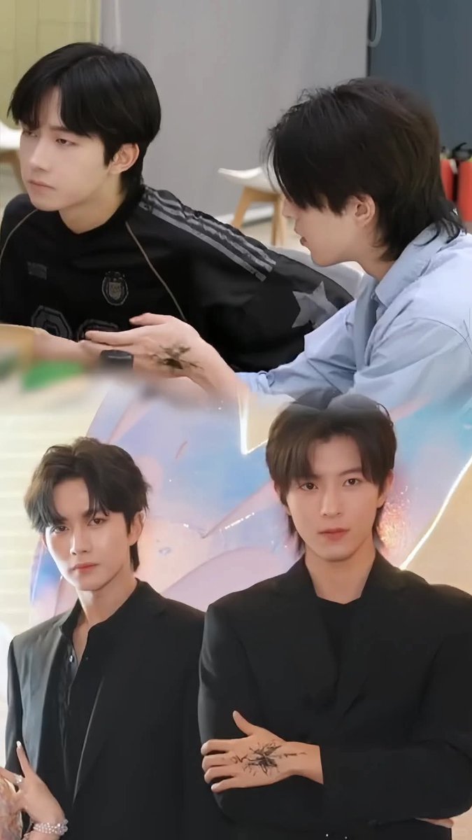 xingqiumeist's tweet image. what's on the back of qiuqiu's hand is actually a drawing of #that titan colossal reveal scene inside the wall of maria, rose, and sina by king karl fritz to symbolize a protection of eldian people from marleyans and the rest of the world. wbk that qiuqiu was a weeb 😌

source :