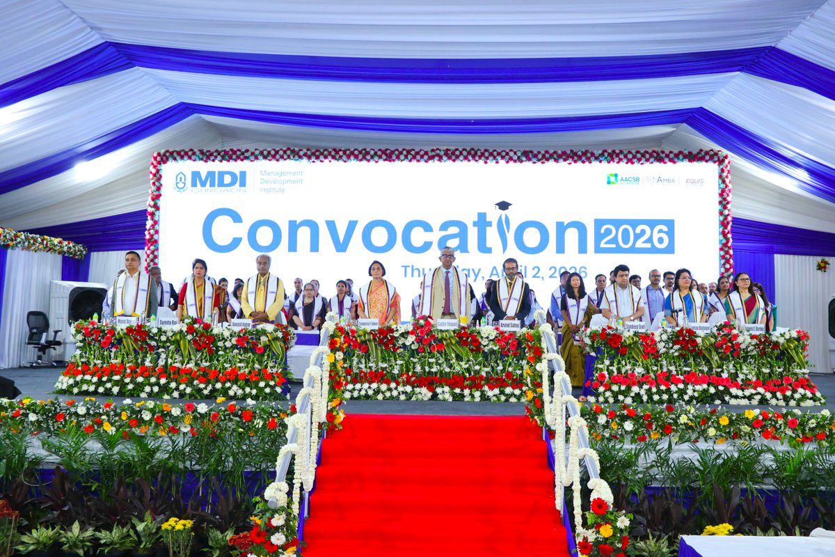 MDI Gurgaon tweet media