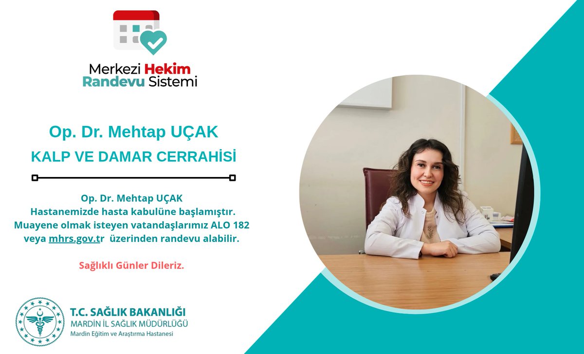 Mardin Eğitim ve Araştırma Hastanesi tweet media