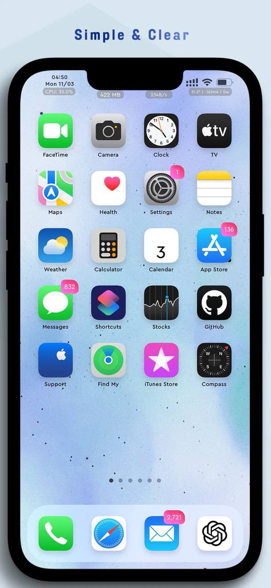 cydia_mriphone's tweet image. تحديث اداهKeepEye

تدعم15.0 - 15.4.1
مدفوعة/سورس/havoc.app
اداه جميلة تلاقيها بالبار العلوي فوق وضيفتها تراقب لك الجهاز وتعطيك تقرير عن
البطارية - درجة الحرارة، الجهد، معدل الشحن/التفريغ، عدد الدورات، معلومات المحول
وحدة المعالجة المركزية - الاستخدام في الوقت الفعلي