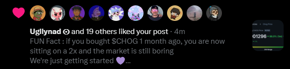 The Chog Strategy © tweet media