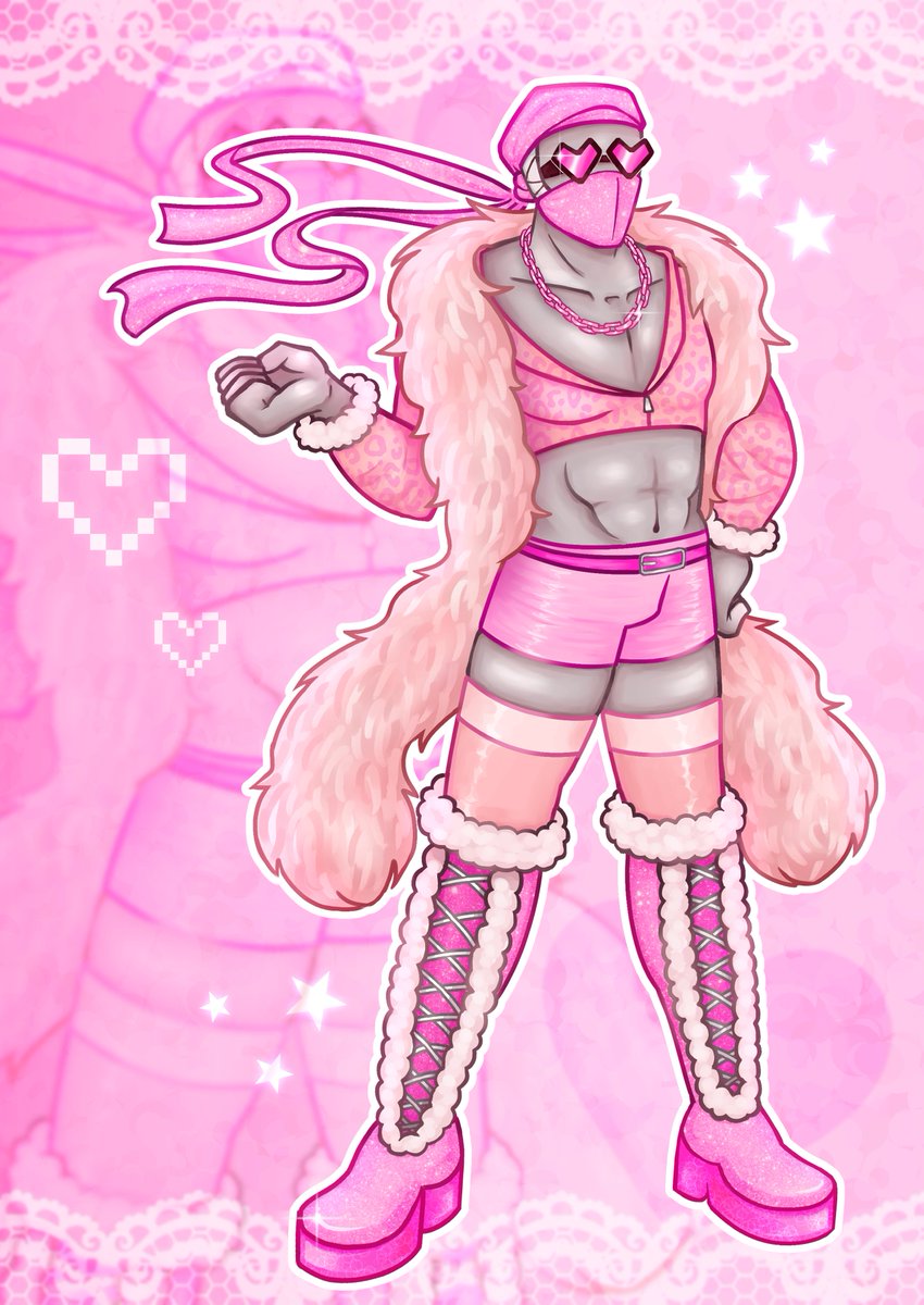 plyah0_'s tweet photo. Pink Hank!! #madnesscombat https://t.co/lz51aXRODa