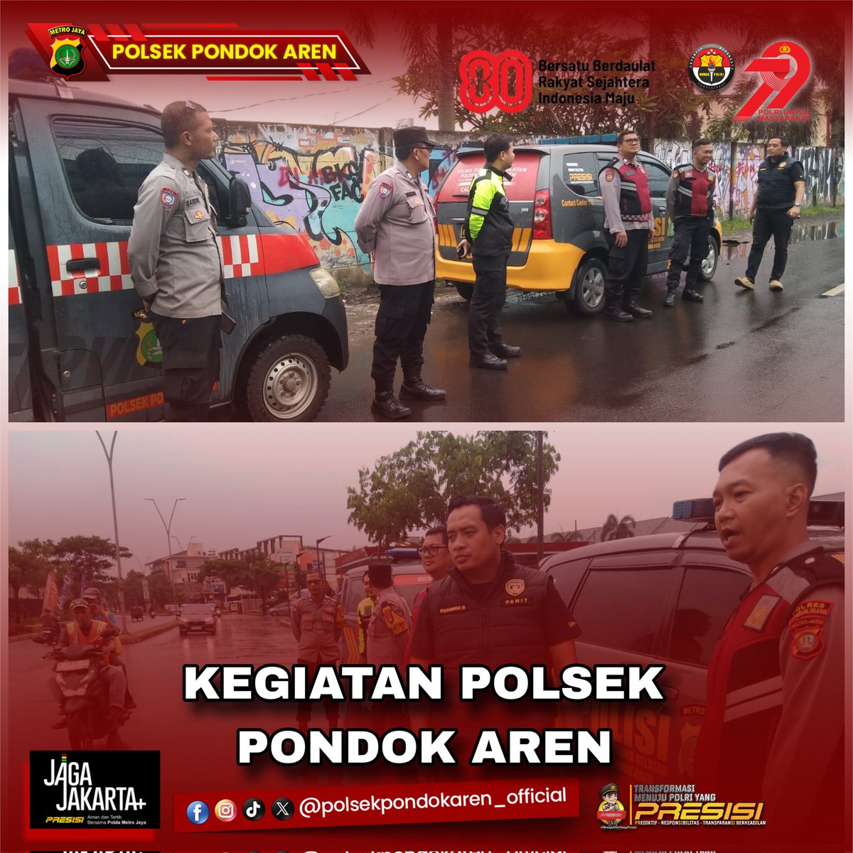 polsek pondok aren official tweet media