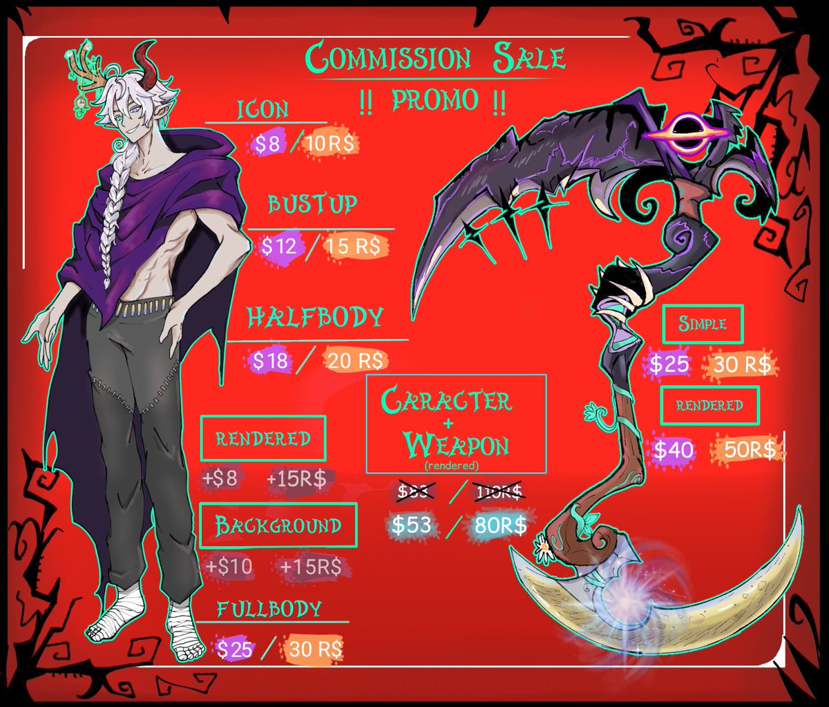 Howki Demigod【COMMS OPEN 3/4】 tweet media