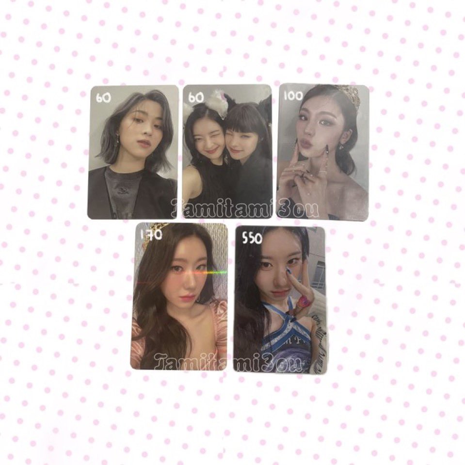 tamitami3ou's tweet photo. ♡ wts / ready to ship ♡ 

♥️ shipping 30.- 

✰  dem me❕ 

#ตลาดนัดอิทจี #ตลาดนัดitzy รยูจิน แชรยอง badina soundwave 있지 양도 เยจี ลีอา https://t.co/z7UH2rtGgp