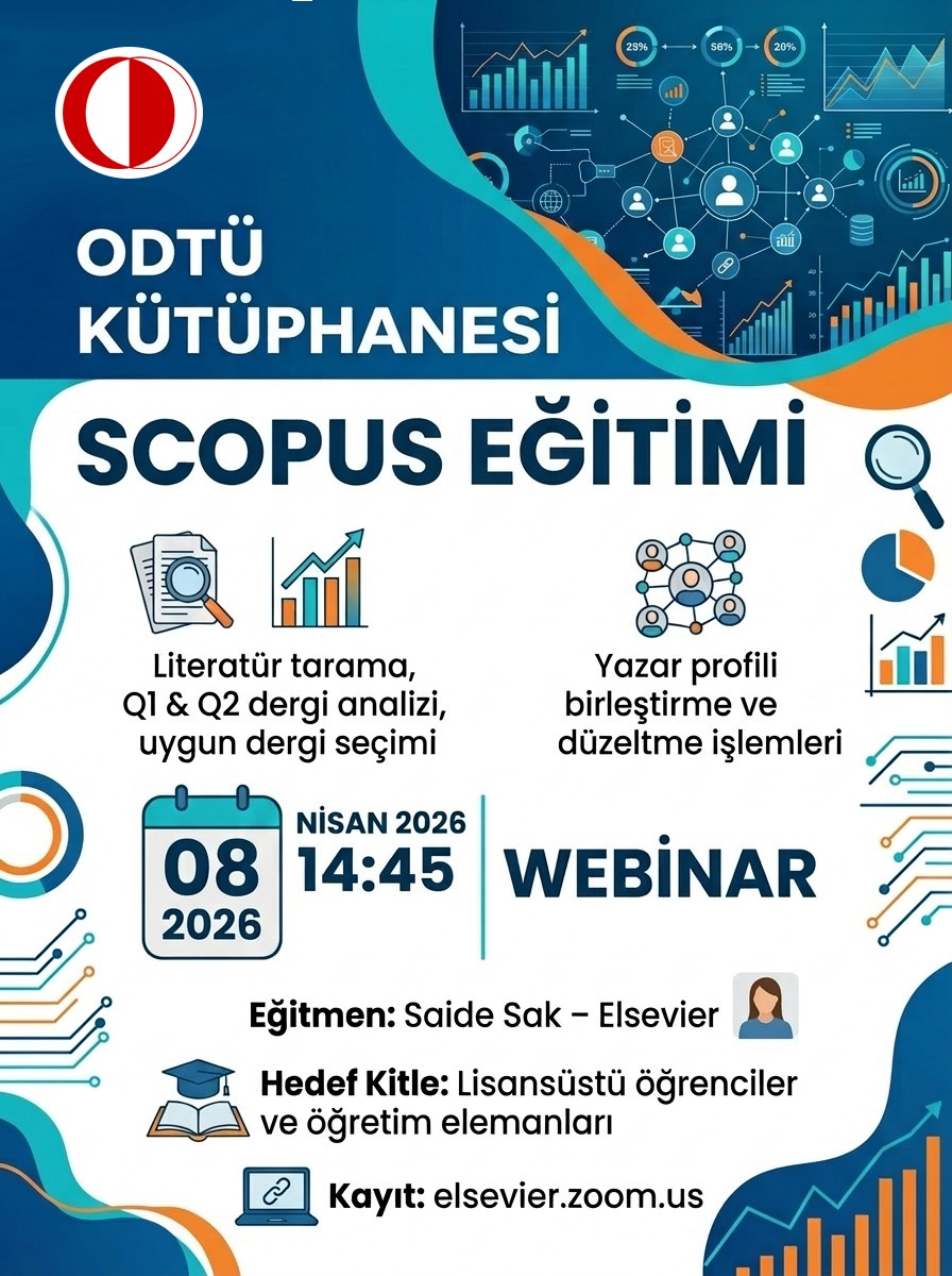 METULibrary's tweet photo. Eğitime Kayıt Linki: https://t.co/ATmWRZu1Li https://t.co/mTdbDgoepI