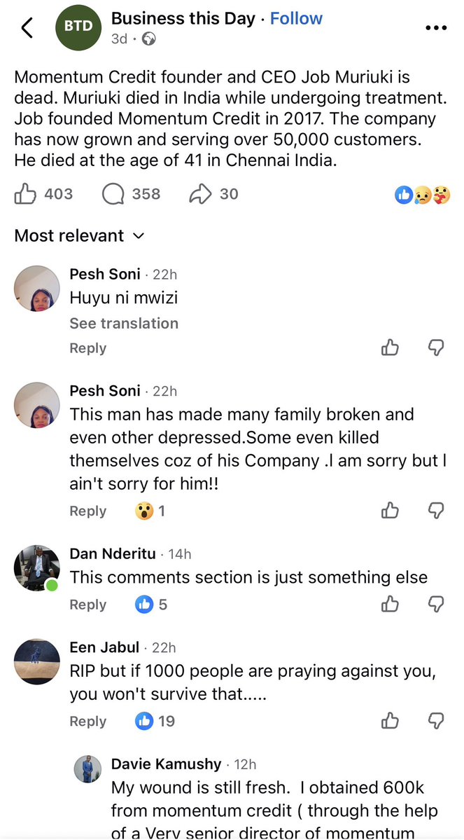 George Njoroge tweet media