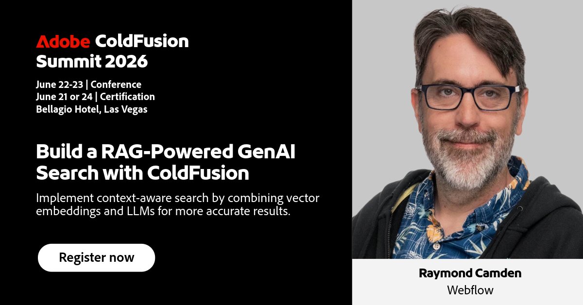 Adobe ColdFusion tweet media