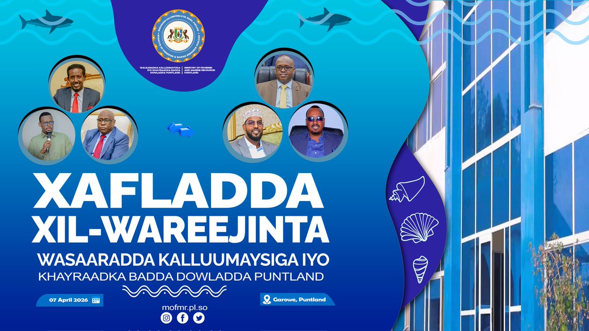 Ministry of Fisheries & Marine Resources Puntland tweet media