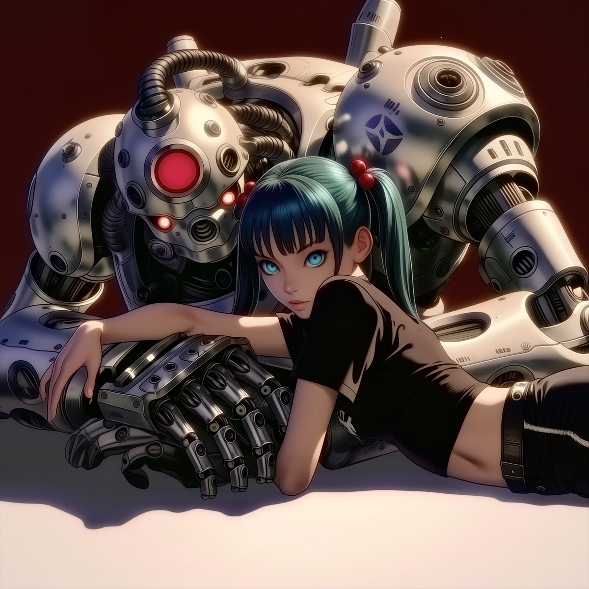 kenesuk001's tweet photo. Lie Down

- via MJ AI

#scifi #cyberpunk #cyborg #retro #futuristic #fantasy #illustration #manga #anime #AI #midjourney #aiconcept #digitialart #aiart #aicommunity #AIイラスト #AIイラスト好きさんと繋がりたい  #aigirl #女の子 #ガール #girl https://t.co/OZI76qrktg
