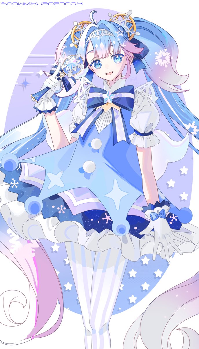 Miira520's tweet photo. ごとうあざらしさん(@GOTOU_Az ）の4番ちゃん🪄
#雪ミク2027 https://t.co/5bVWU6dYMb
