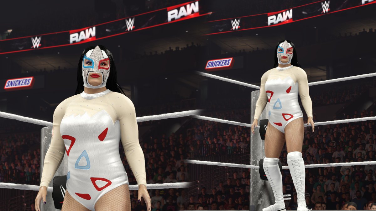 Cavered1's tweet image. Kira Available on my patreon now #WWE2K25 #KIRA #Pokemon #CMLL