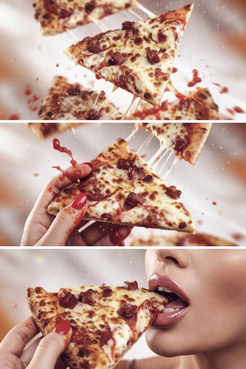 AgingDeath's tweet photo. How to eat pizza: 

🍕 https://t.co/ebr5W5UKJc