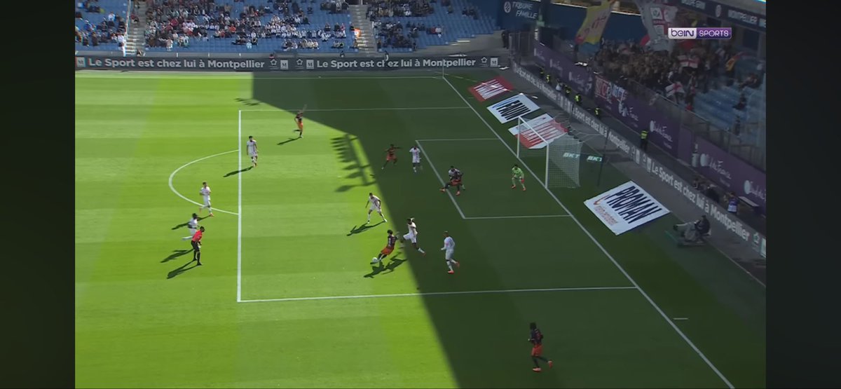 Alexisenligue2's tweet photo. Après vérification c’est la 2eme fois que l’arbitre assistante (la même que contre Troyes)invalide un but valable après celui contre Nancy #mhsc #teammhsc https://t.co/5xLB9wJiNd