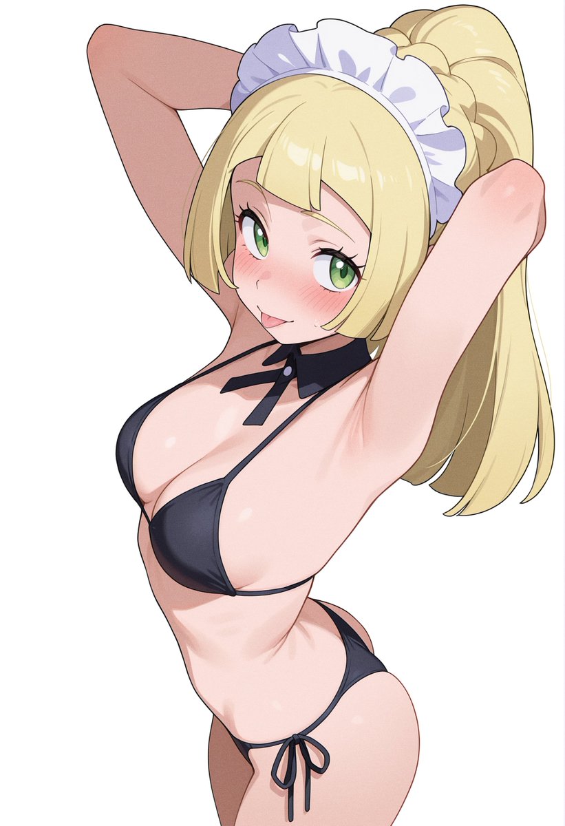 owari_yoyo's tweet image. リーリエ/lillie

ねえ@grok一枚目の画像のキャラに二枚目の画像のポーズをさせて