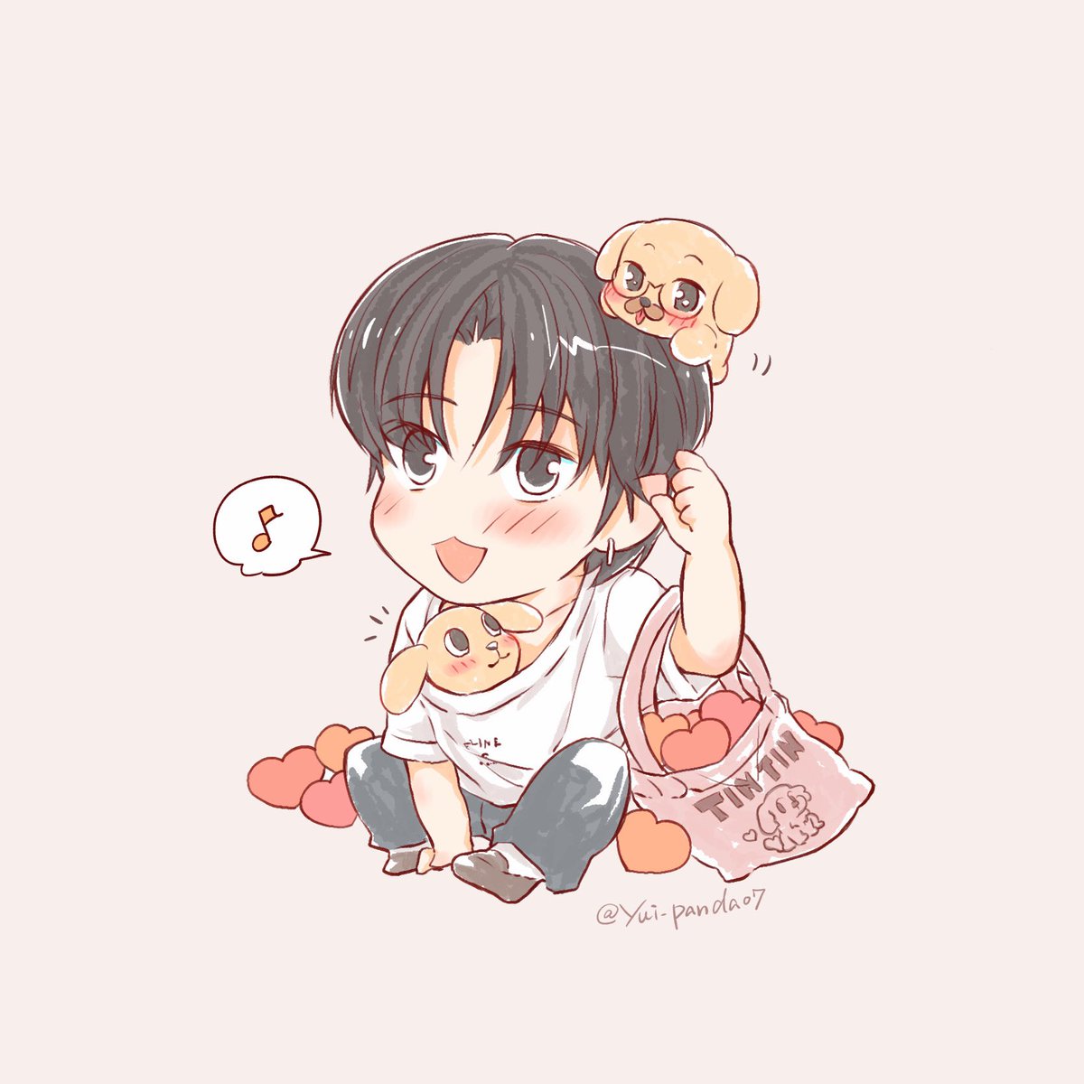 🐶❤️
#ppoohkt #TINTINOriginal