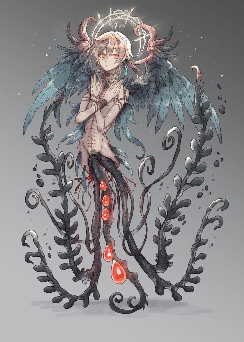 オリジナル作品です。
「暗い森の世界前日譚」というシリーズで描いていたシリーズで今は完結しています。