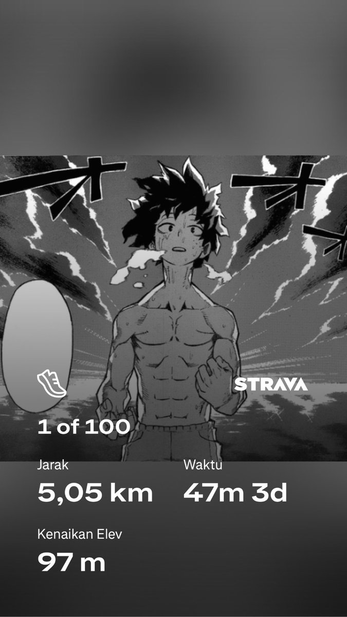 Rabu 8 April 2026
Pakbintang1945 mendeklarasikan 100 hari arc training untuk mengembalikan pace 6 yang telah lama menghilang. 

Hal-hal terkait kemalasan dan kemageran semoga digantikan dengan kedisiplinan. Progres juga akan diceritakan di utas twit ini. 

Bagaikan Deku yang