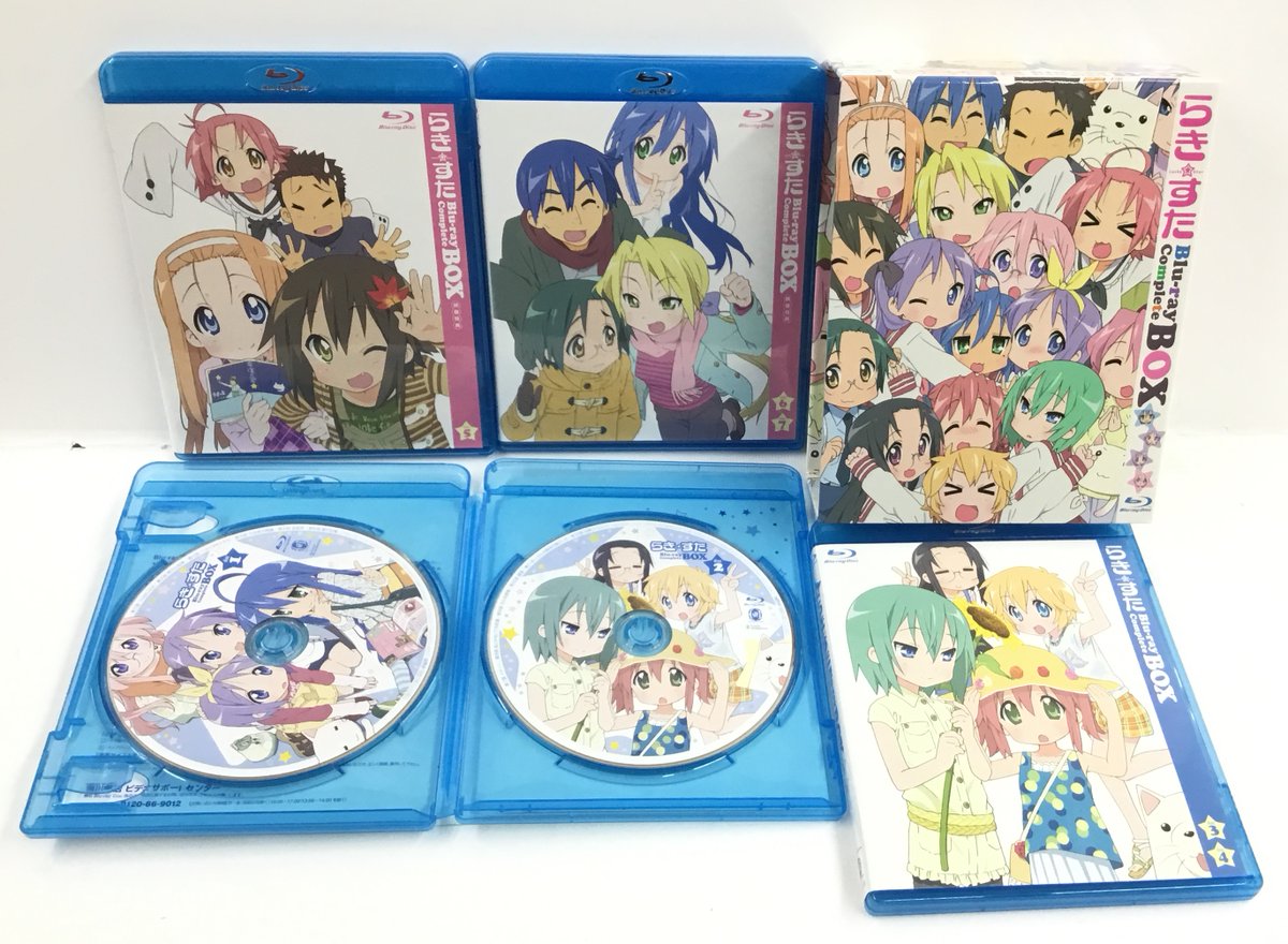 多少懐かしめな アニメBD-BOXのご紹介です!! ｢らき☆すた ブルーレイ 