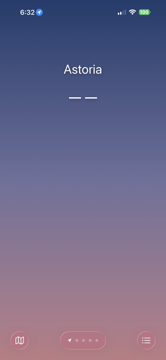 My weather app is afraid to piss me off I guess.
